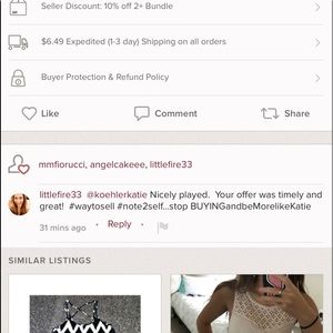 Feedback // Make me an offer!